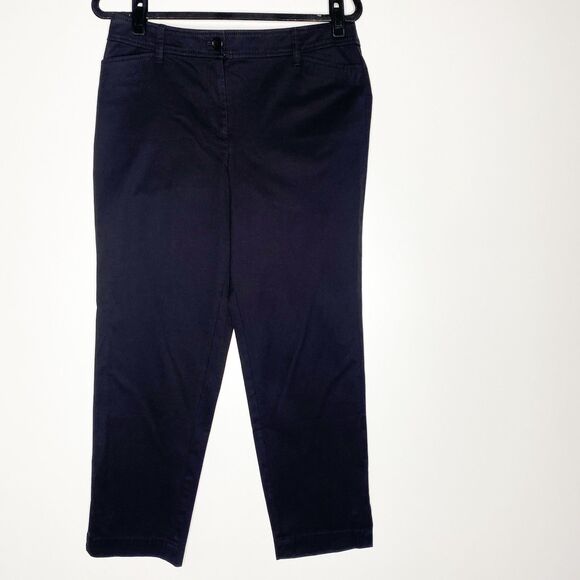 Talbots 2022 Perfect Crop Pant Women's Size 6 - Picture 1 of 9